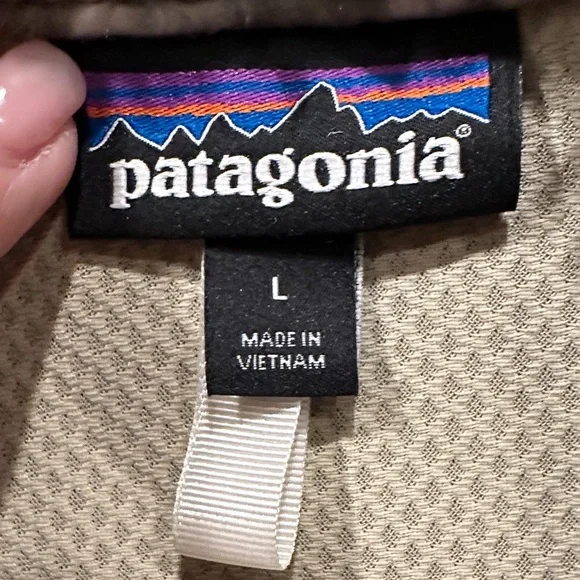 NWOT Patagonia Women’s Performance Jacket - Brown and Cream Large - Picture 3 of 13